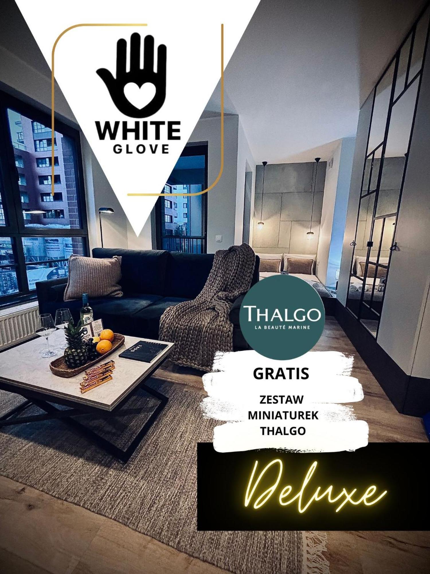 Apartament White Glove Deluxe Stocznia Montownia Gdańsk Exteriör bild